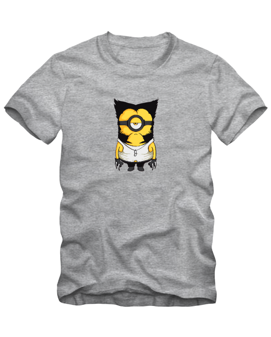 Marškinėliai Minion X-man Wolverine Marškinėliai Minion X-man Wolverine